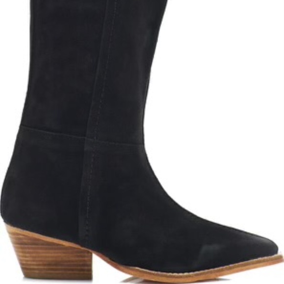 Free People Black Heeled Boots - Picture 4 of 10